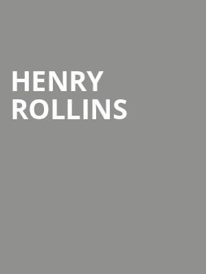 Henry Rollins Poster