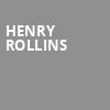 Henry Rollins, Duling Hall, Jackson